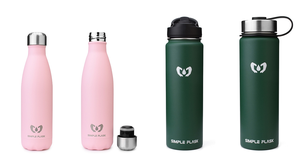 Simple Flask: The Best Insulated Stainless Steel Water Bottle